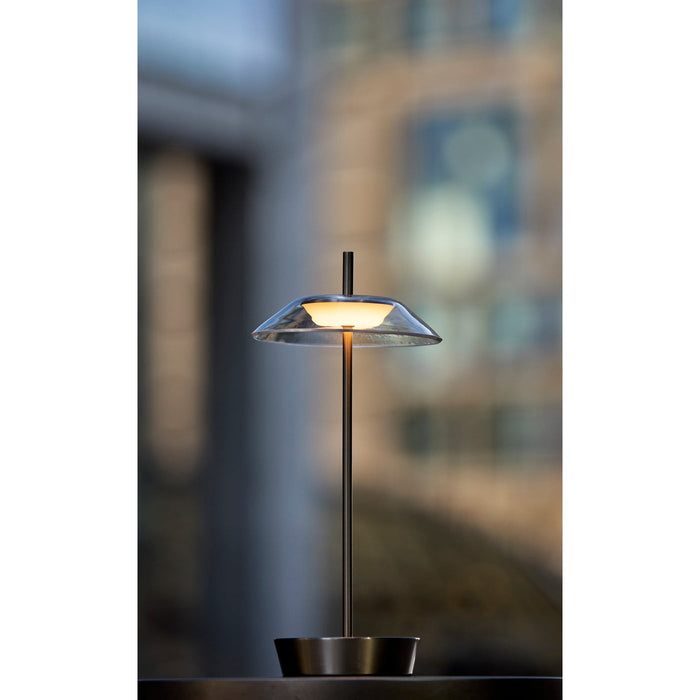Adesso ADS360 Ako LED Cordless Table Lamp Steel (AD9206-22)