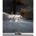 Adesso ADS360 Ako LED Cordless Table Lamp Steel (AD9206-22)