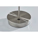 Adesso ADS360 Ako LED Cordless Table Lamp Steel (AD9206-22)