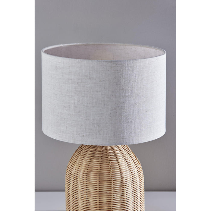 Adesso Bali Table Lamp Light Rattan (4408-12)