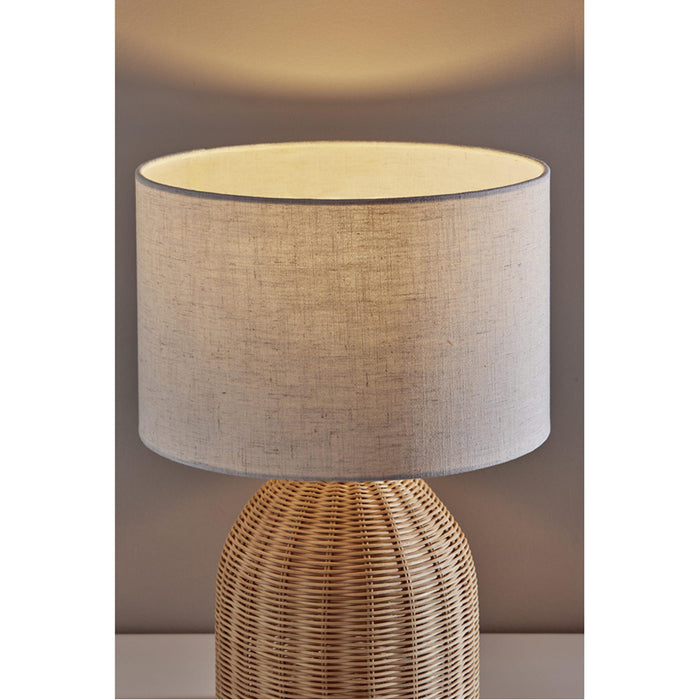 Adesso Bali Table Lamp Light Rattan (4408-12)