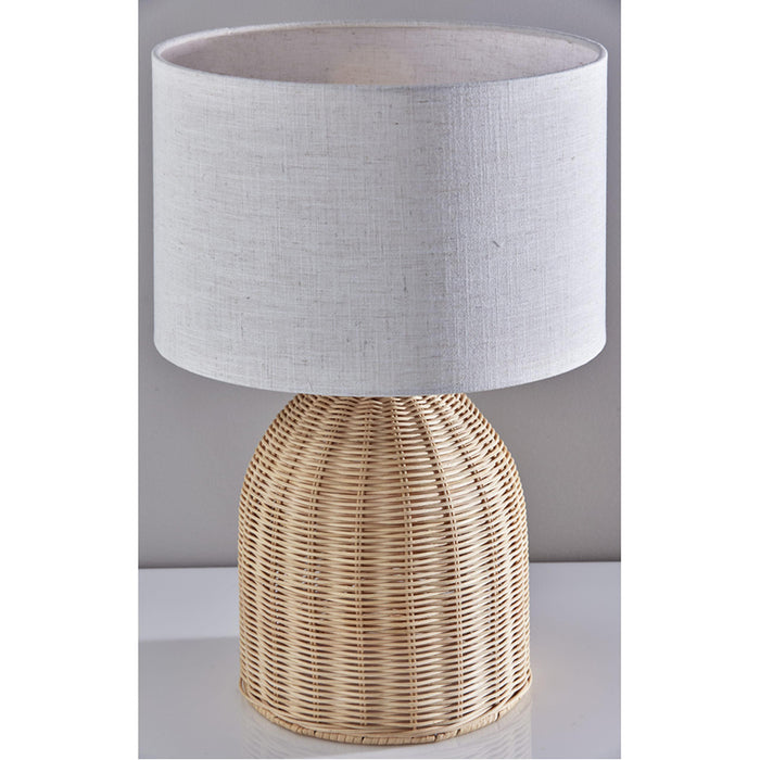 Adesso Bali Table Lamp Light Rattan (4408-12)