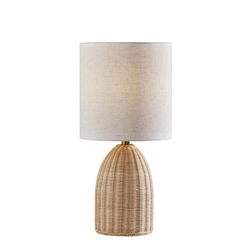 Adesso Bali Tall Table Lamp Light Rattan (4409-12)