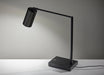 Adesso Black Painted Metal Colby LED Desk Lamp-Black Painted Metal Cylinder Shade And 84 Inch Black Cord And Touch Dimmer (4274-01)