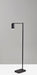 Adesso Black Painted Metal Colby LED Floor Lamp-Black Painted Metal Cylinder Shade And 96 Inch Black Cord And Touch Dimmer (4275-01)