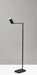 Adesso Black Painted Metal Colby LED Floor Lamp-Black Painted Metal Cylinder Shade And 96 Inch Black Cord And Touch Dimmer (4275-01)