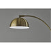 Adesso Bolton LED Floor Lamp With Smart Switch Antique Brass (4307-21)
