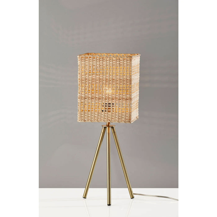 Adesso Bondi Table Lamp Antique Brass (4293-21)