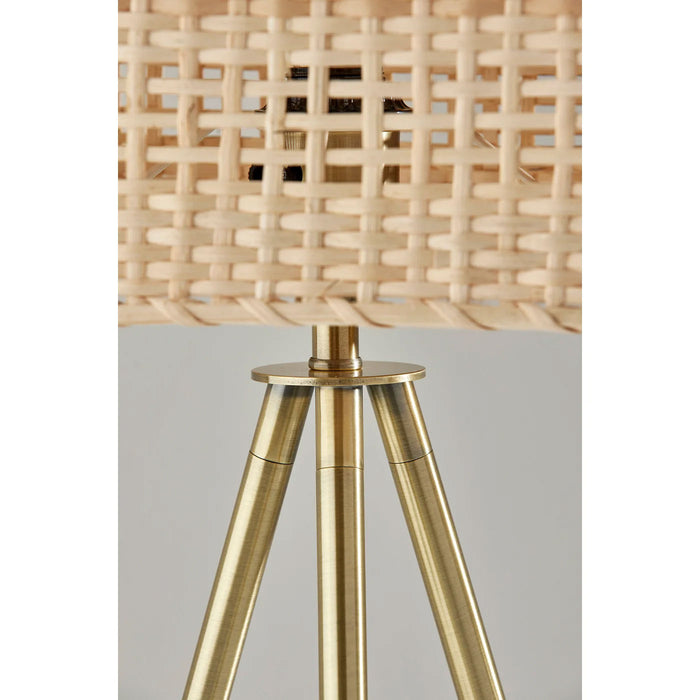 Adesso Bondi Table Lamp Antique Brass (4293-21)
