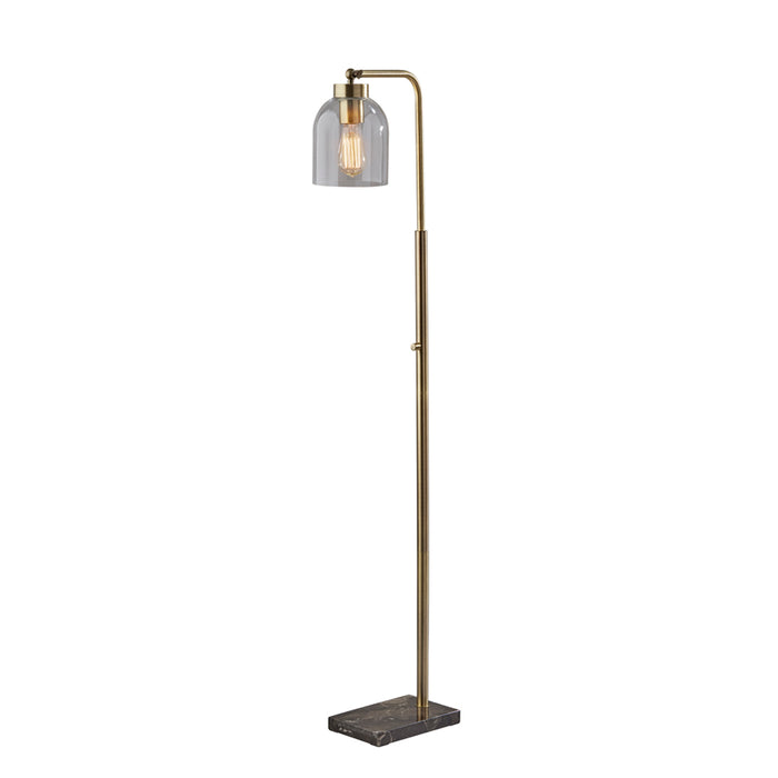 Adesso Bristol Floor Lamp Antique Brass (4289-21)