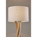 Adesso Brooklyn Floor Lamp Natural Wood (3227-12)