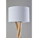 Adesso Brooklyn Floor Lamp Natural Wood (3227-12)