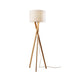 Adesso Brooklyn Floor Lamp Natural Wood (3227-12)