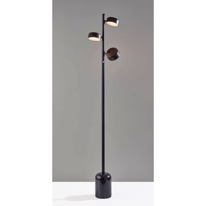 Adesso Bryant LED Tree Lamp Black (5069-01)