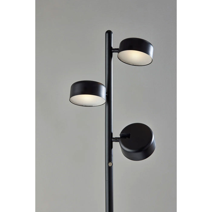 Adesso Bryant LED Tree Lamp Black (5069-01)