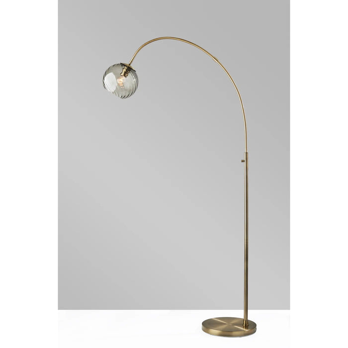 Adesso Camden Arc Lamp Antique Brass (3929-21)
