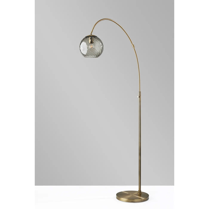 Adesso Camden Arc Lamp Antique Brass (3929-21)