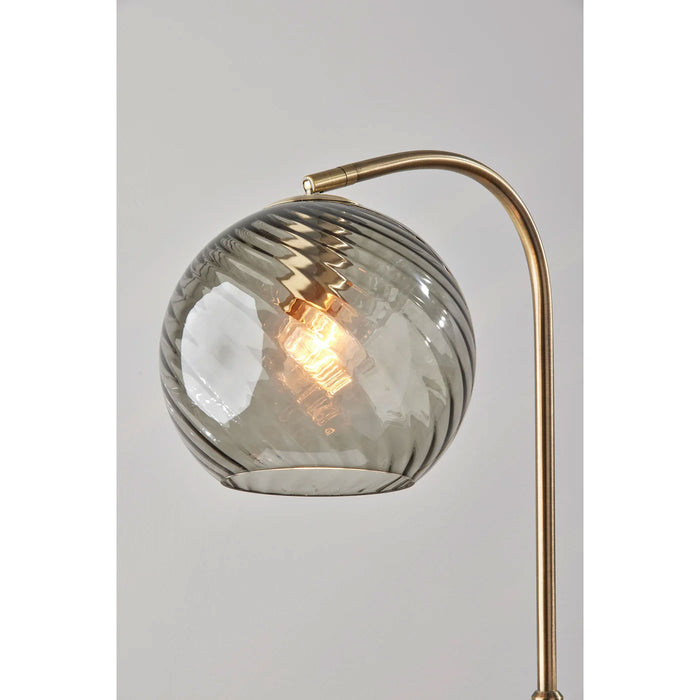 Adesso Camden Floor Lamp Antique Brass (3928-21)