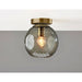 Adesso Camden Flush Mount Antique Brass (3925-21)