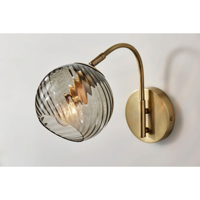 Adesso Camden Wall Lamp Antique Brass (3924-21)