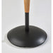 Adesso Cayman Floor Lamp Black And Natural Wood (3783-12)