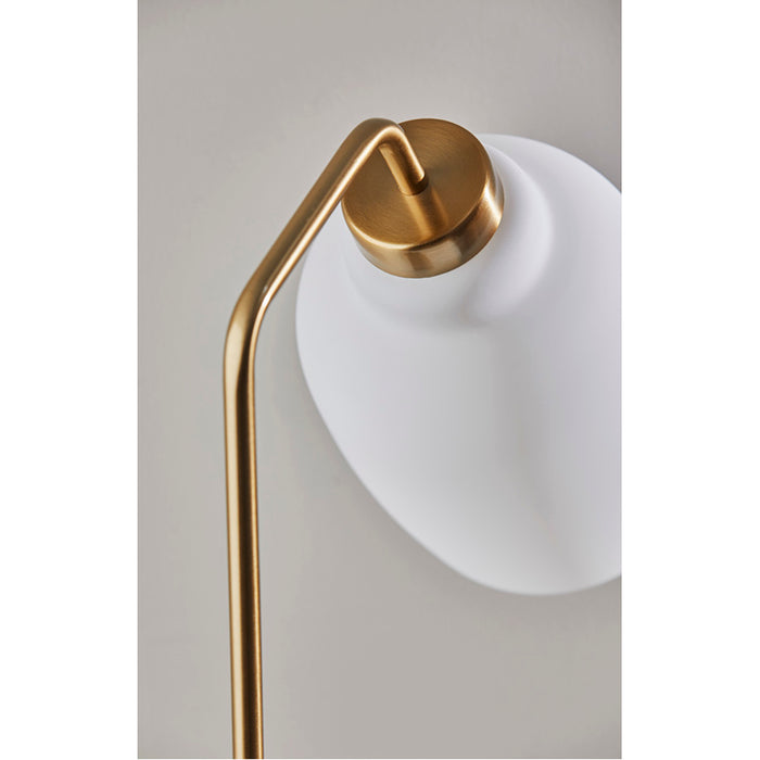 Adesso Clara Floor Lamp Antique Brass (3546-21)
