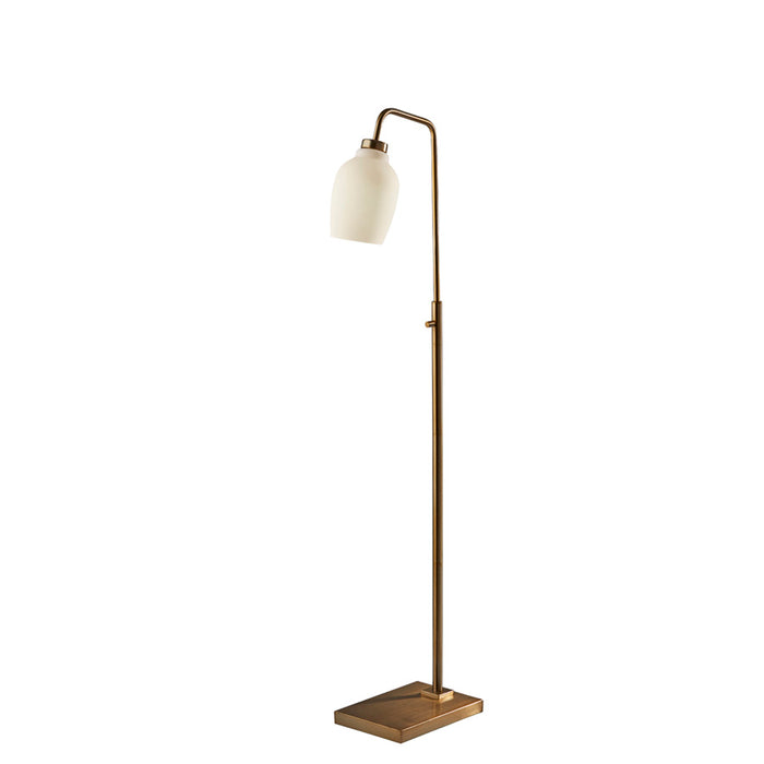 Adesso Clara Floor Lamp Antique Brass (3546-21)