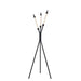 Adesso Collin LED Color Changing 3-Light Floor Lamp Black (4299-01)