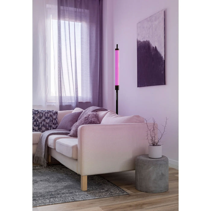 Adesso Collin LED Color Changing Floor Lamp Black (4298-01)