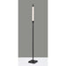 Adesso Collin LED Color Changing Floor Lamp Black (4298-01)