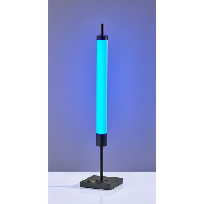 Adesso Collin LED Color Changing Table Lamp Black (4297-01)