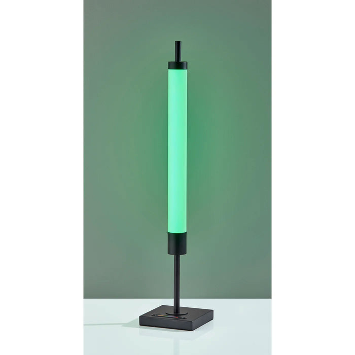 Adesso Collin LED Color Changing Table Lamp Black (4297-01)