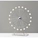 Adesso Coney Large LED Ferris Wheel Lamp Chrome Frosted Acrylic (2120-22)