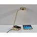 Adesso Conrad AdessoCharge LED Desk Lamp Antique Brass (3618-21)