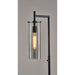 Adesso Dalton 1-Light Floor Lamp Black (3849-01)