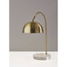 Adesso Dome Task Lamp Antique Brass (AF48791BRS)