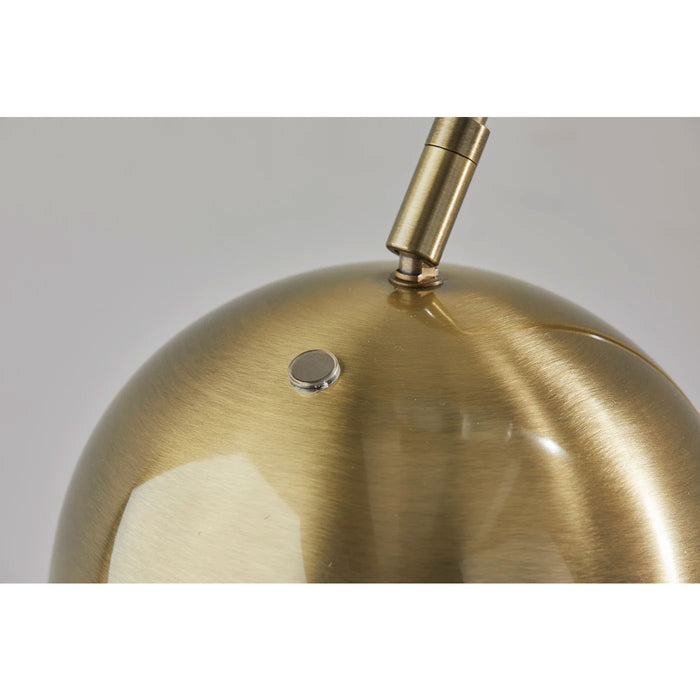 Adesso Dome Task Lamp Antique Brass (AF48791BRS)