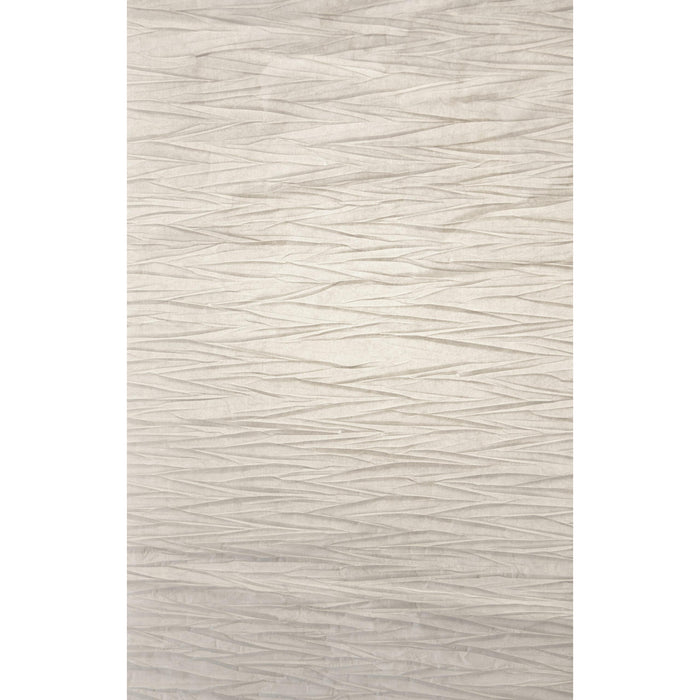 Adesso Dune Floorchiere Brushed Steel With Walnut Rubberwood White Crinkle Paper (8022-15)