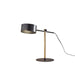 Adesso Dylan Desk Lamp Natural Wood With Black Metal (6073-01)