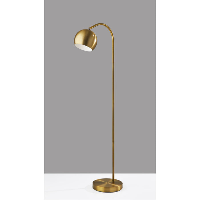 Adesso Emerson Floor Lamp Antique Brass (5138-21)