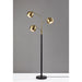 Adesso Emerson Tree Lamp Black And Antique Brass (5139-21)