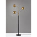 Adesso Emerson Tree Lamp Black And Antique Brass (5139-21)