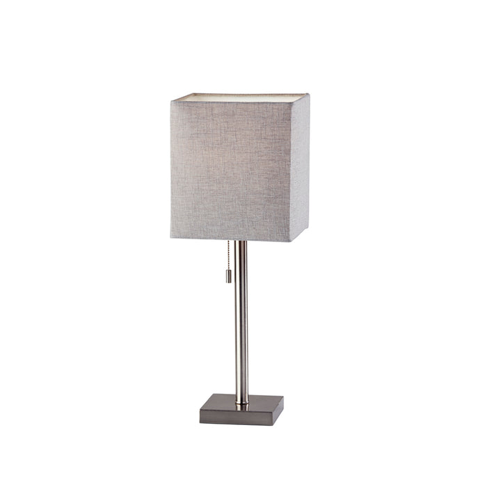 Adesso Estelle Table Lamp Brushed Steel (1566-22)