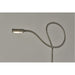 Adesso Eternity LED Desk Lamp With Smart Switch Brushed Steel (5027-22)