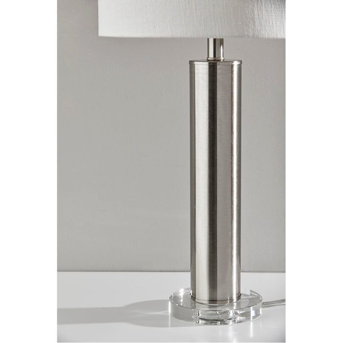 Adesso Ezra Table Lamp Brushed Steel (1560-22)