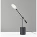 Adesso Grover LED Desk Lamp Black Metal With Frosted Plastic Diffuser (2150-01)