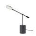 Adesso Grover LED Desk Lamp Black Metal With Frosted Plastic Diffuser (2150-01)