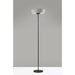 Adesso Harper 300W Floor Lamp Black (5169-01)