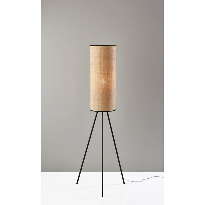 Adesso Huey Floor Lamp Black (3817-01)