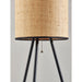 Adesso Huey Floor Lamp Black (3817-01)